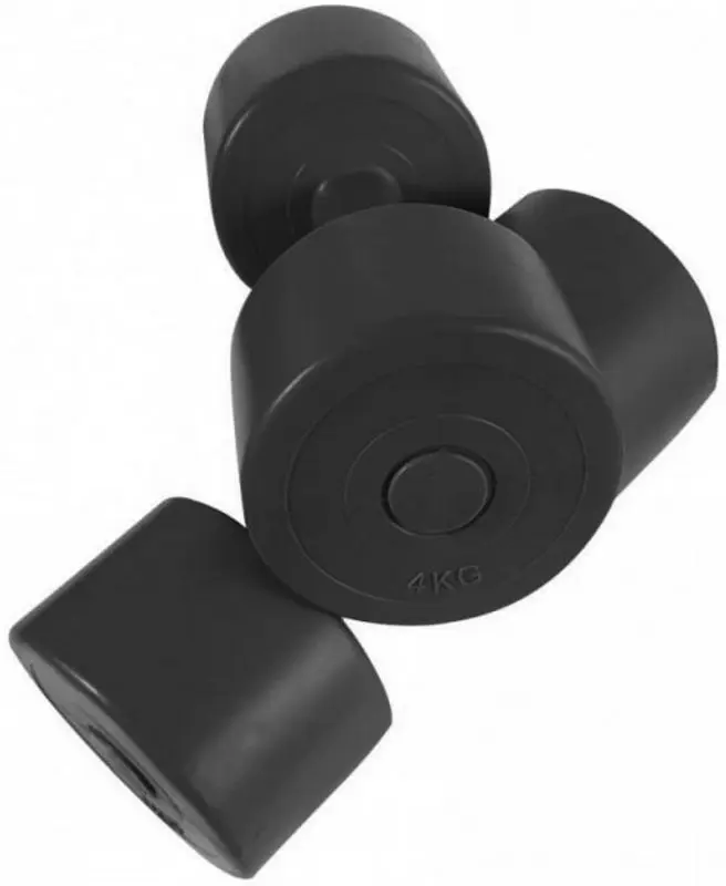 Гантели TheWay Fitness FIT-ADB4 2x4 kg (Black)