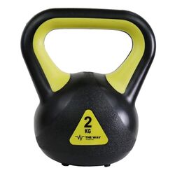Гиря TheWay Fitness FIT-AKB2 2kg (Black/Green)
