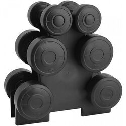 Набор гантелей TheWay Fitness FIT-ADB12 12kg (Black)