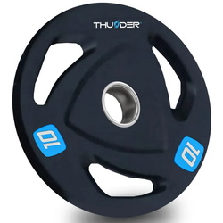 Диск олимпийский Thunder Olympic Plate 10kg (Black)