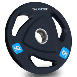 Диск олимпийский Thunder Olympic Plate 15kg (Black)