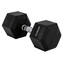 Гантели Thunder Hexagonal Dumbbells 10kg (Black) Thumb