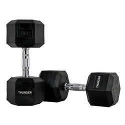 Гантели Thunder Hexagonal Dumbbells 10kg (Black)