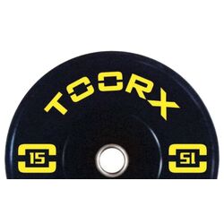 Disc olimpic Toorx ADBT-15 15kg (Black) Thumb