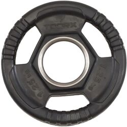 Диск прорезиненный Toorx DGG-TG 1.25kg (Black)