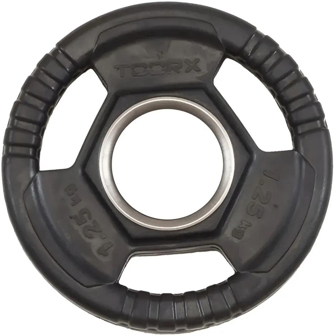Диск прорезиненный Toorx DGG-TG 1.25kg (Black)