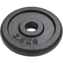 Диск олимпийский VidaXL 91391 20kg (Black) Thumb