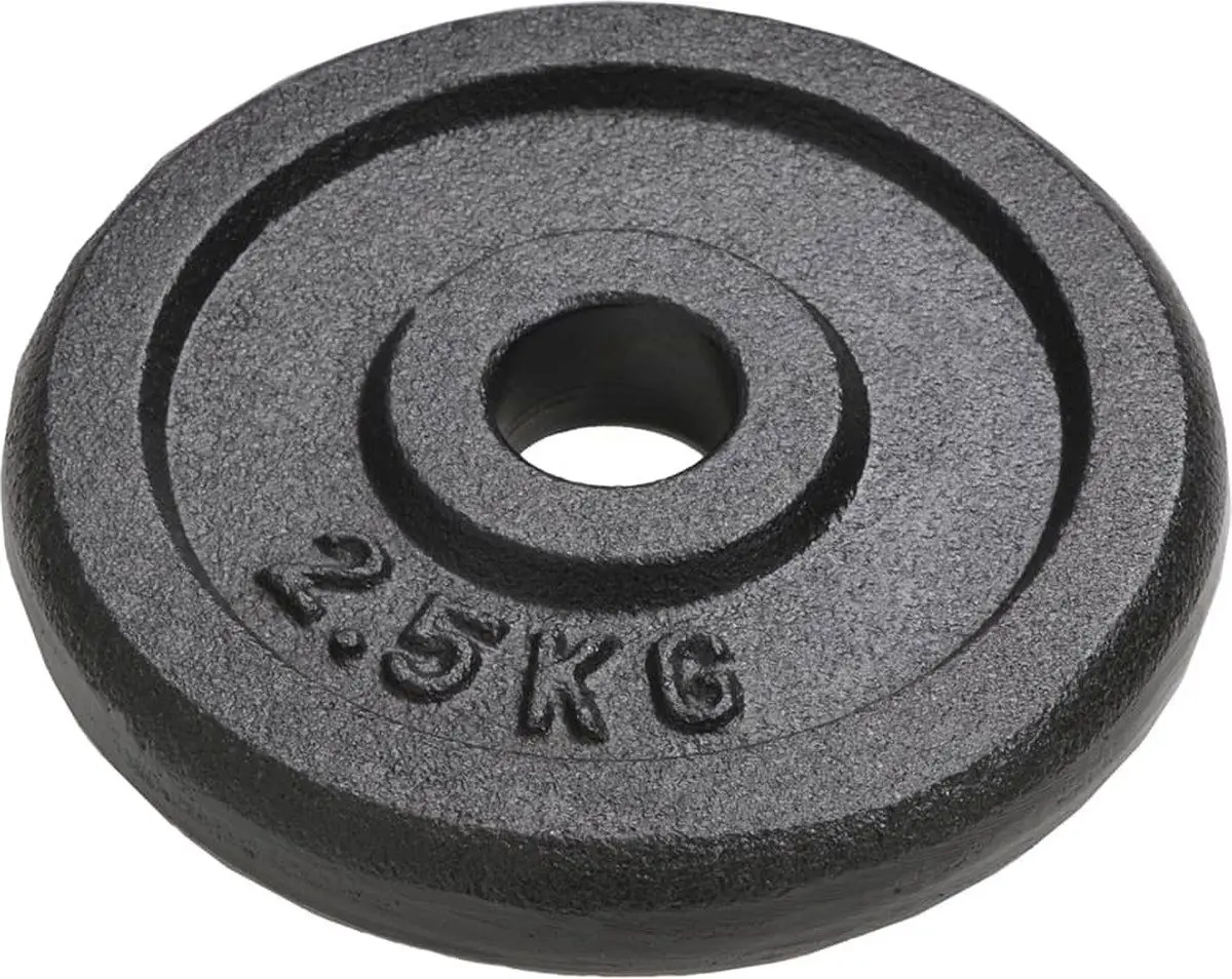 Диск олимпийский VidaXL 91391 20kg (Black) - 2