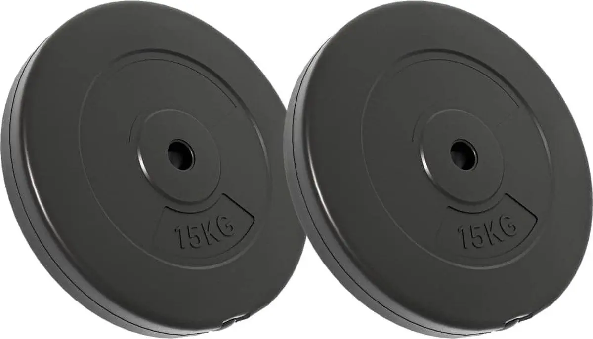 Диск олимпийский VidaXL 93598 30kg (Black)