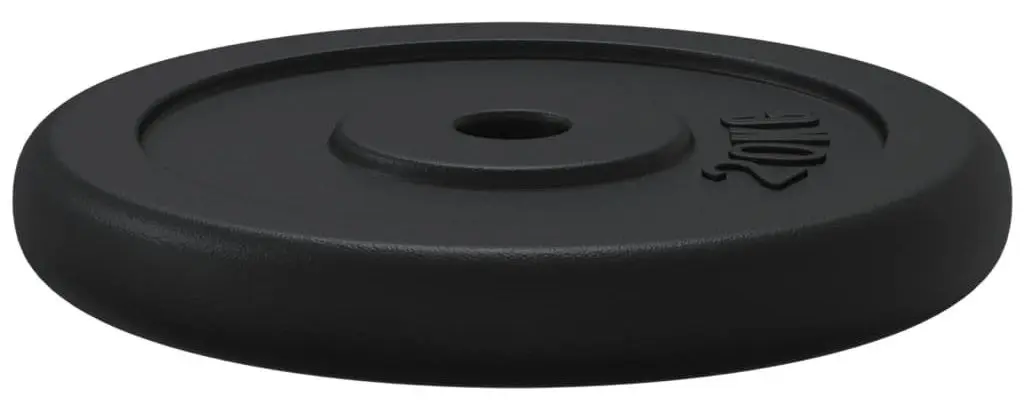 Диск олимпийский VidaXL 93643 20kg (Black) - 5