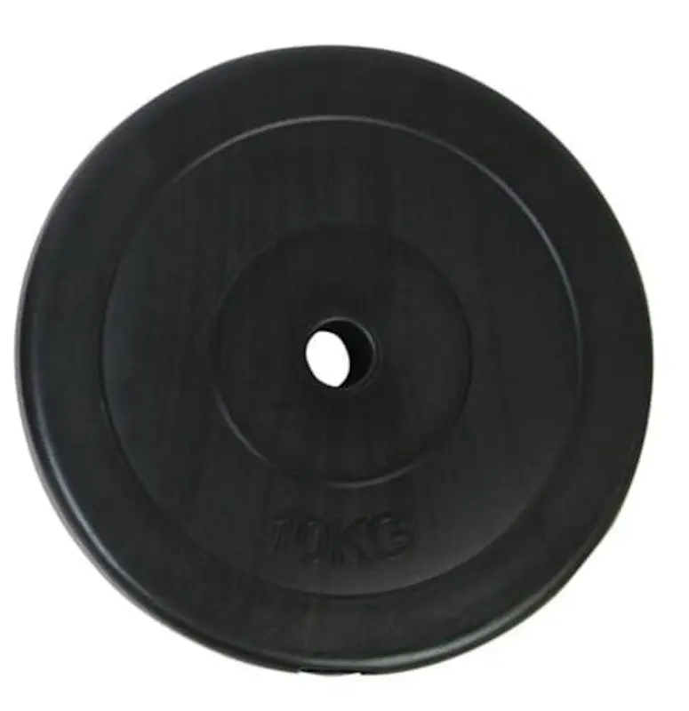 Discuri olimpice VidaXL 90269 2х10kg (Black)