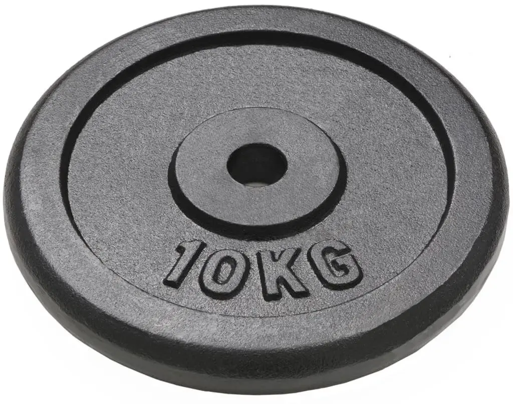 Discuri olimpice VidaXL 91395 (Black) - 2