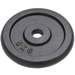 Discuri olimpice VidaXL 91395 (Black) Thumb