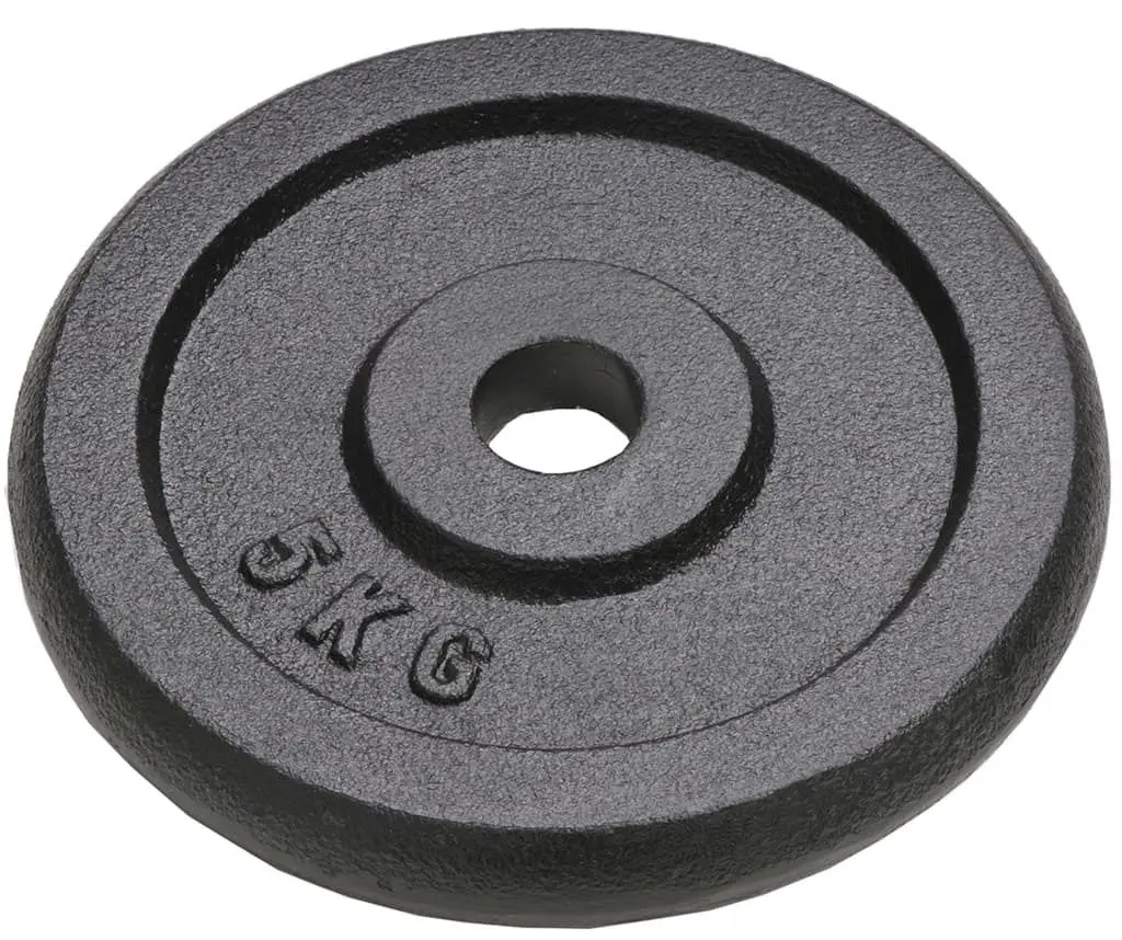 Discuri olimpice VidaXL 91395 (Black) - 3