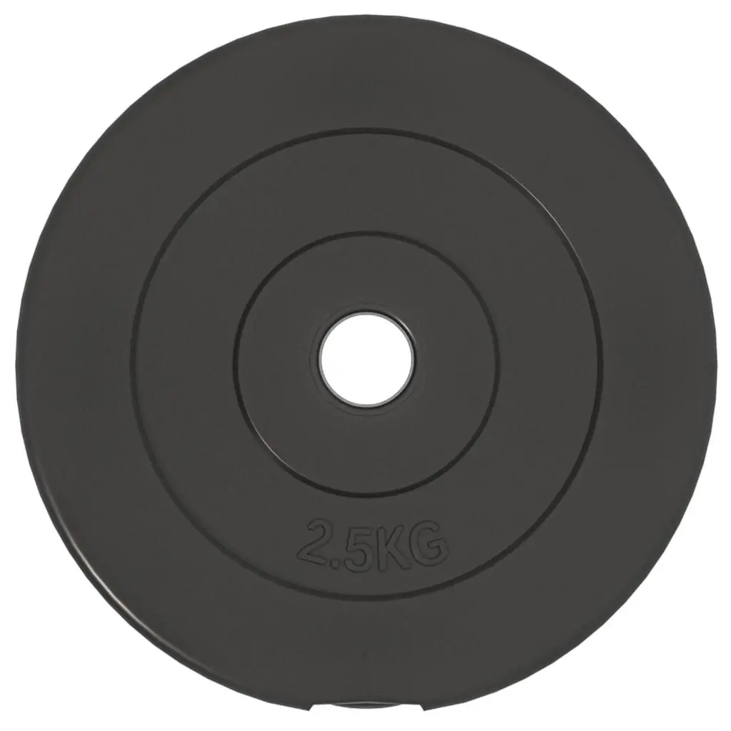 Discuri olimpice VidaXL 93599 (Black)