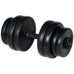 Gantera reglabila VidaXL 90268 15kg (Black) Thumb