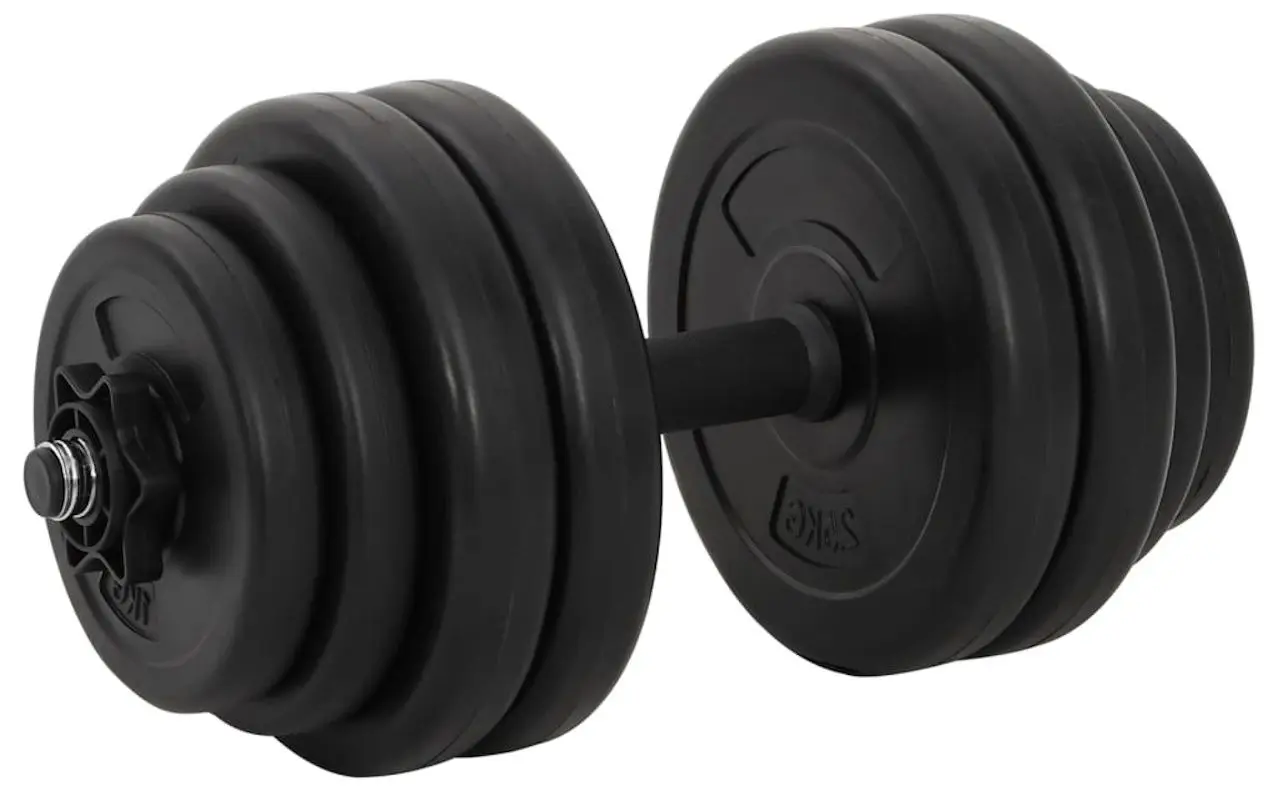 Gantera reglabila VidaXL 90268 15kg (Black)