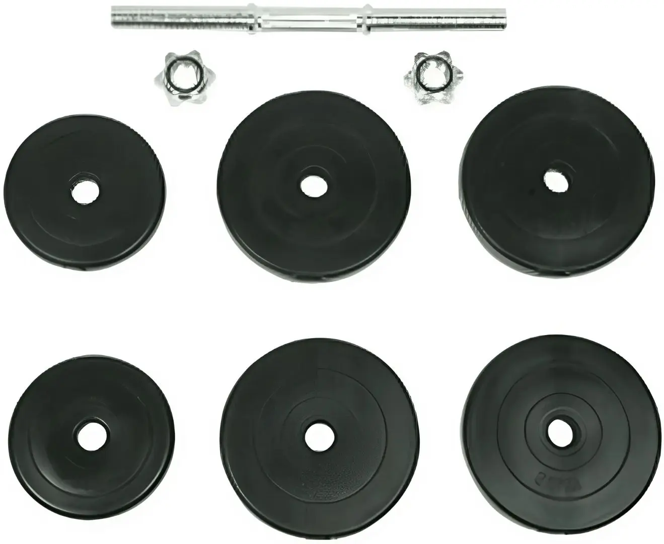 Gantera VidaXL 90236 15kg (Black)