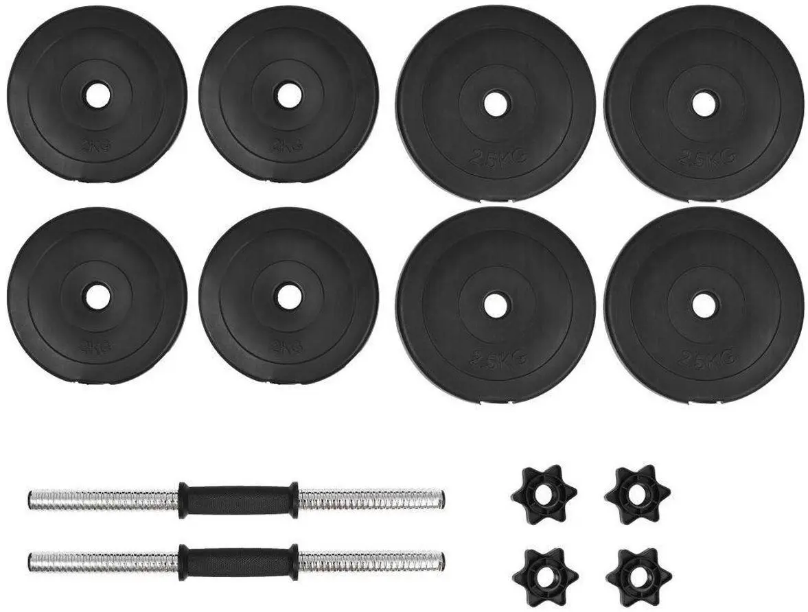 Gantere VidaXL 91407 20kg (Black)