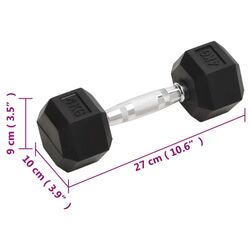 Gantere VidaXL 93600 2x8kg (Black) Thumb