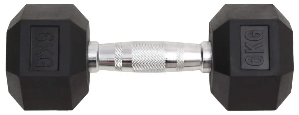 Gantere VidaXL 93602 2х6kg (Black)