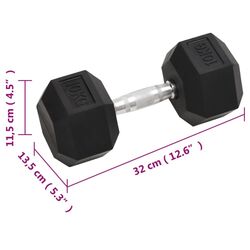 Gantere VidaXL 93604 2x20kg (Black) Thumb