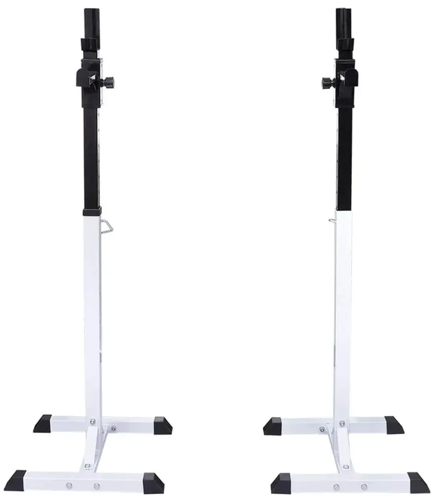 Set suport + haltere + gantere VidaXL 275349 (White/Black)