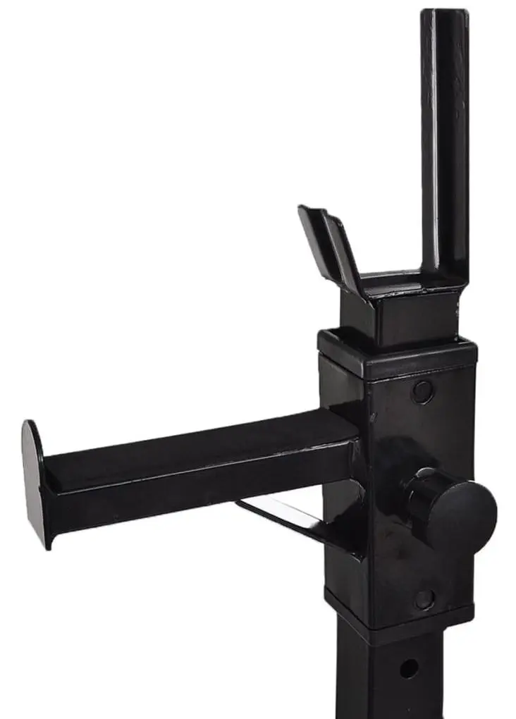 Комплект стойка + штанга + гантели VidaXL 275353 (White/Black)