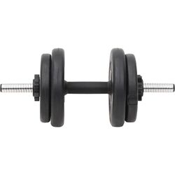 Set gantere + haltera VidaXL 3145026 60kg (Black) Thumb