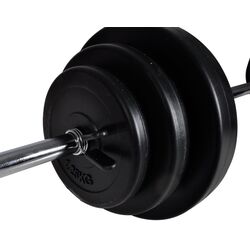 Set gantere + haltera VidaXL 90377 (Black) Thumb