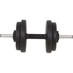 Set gantere + haltera VidaXL 91401 30 kg (Black) Thumb