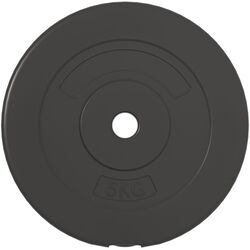 Set discuri olimpice VidaXL 93597 30kg (Black) Thumb