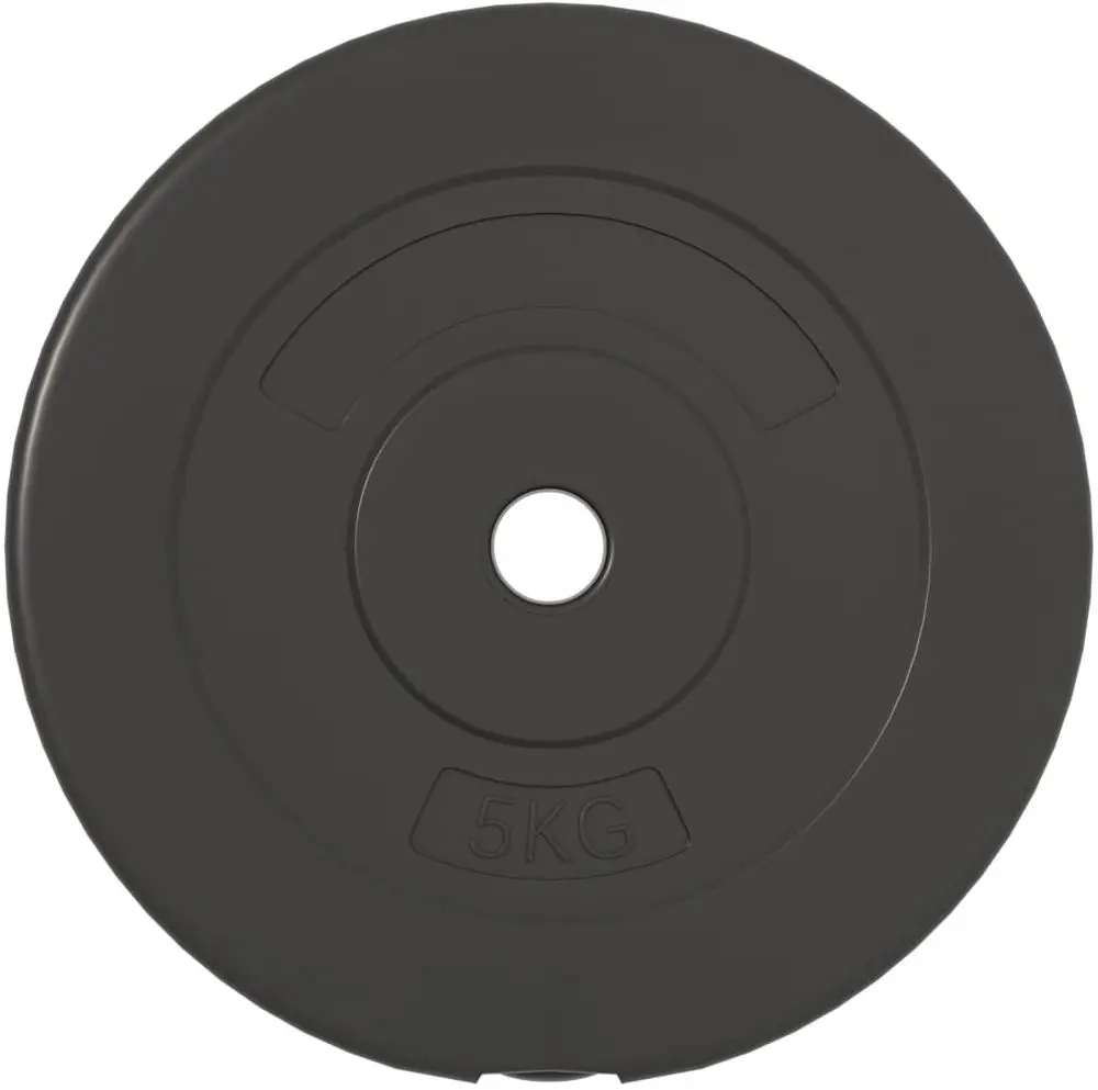 Set discuri olimpice VidaXL 93597 30kg (Black)