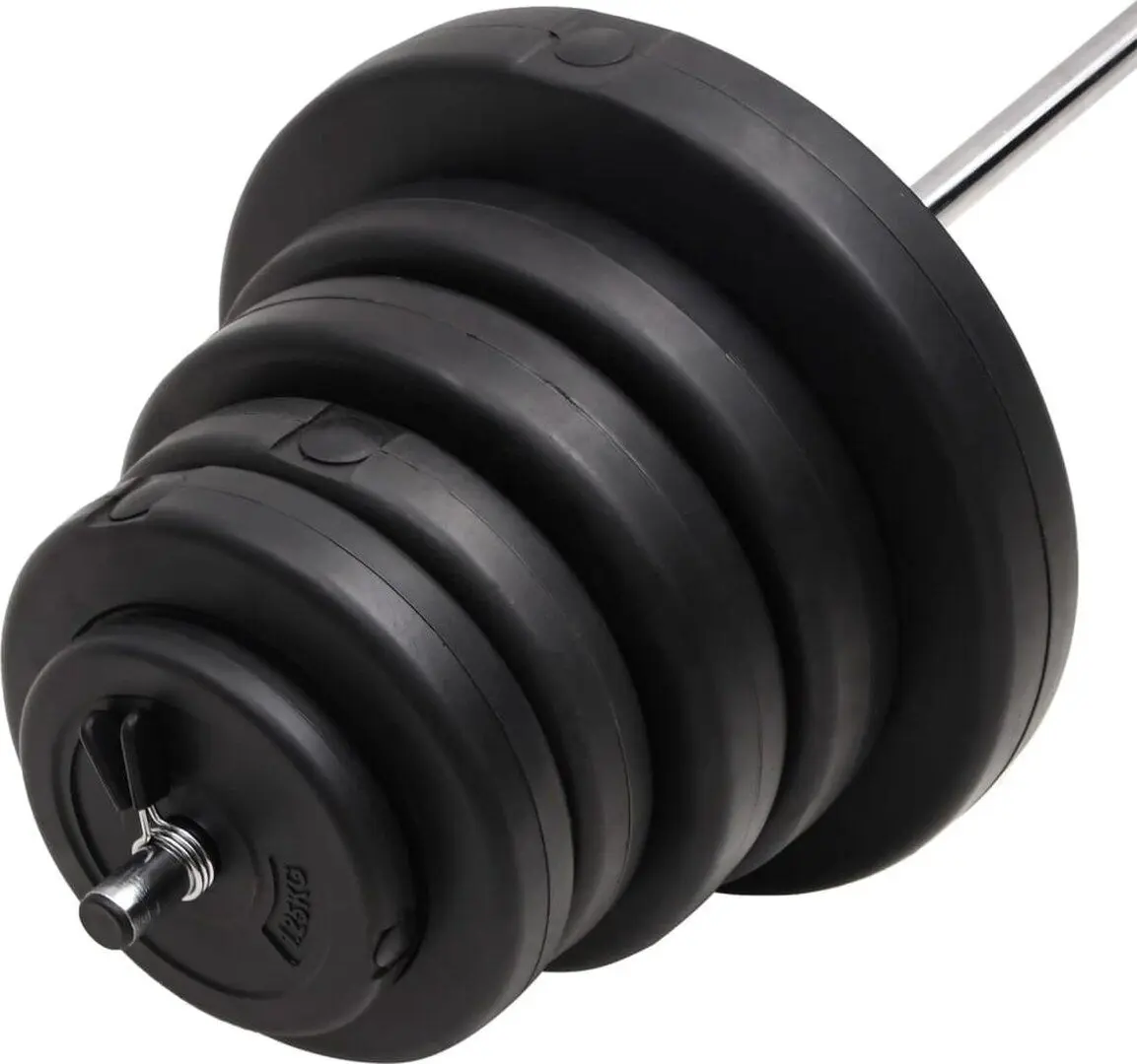 Штанга VidaXL 3145021 90kg (Black)