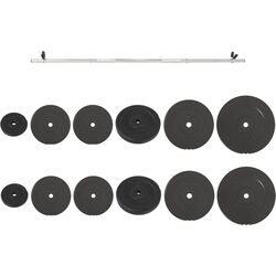 Штанга VidaXL 3145021 90kg (Black) Thumb