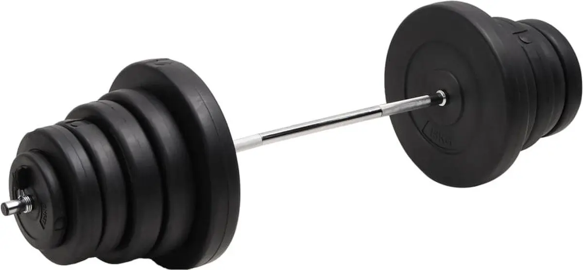 Штанга VidaXL 3145021 90kg (Black)