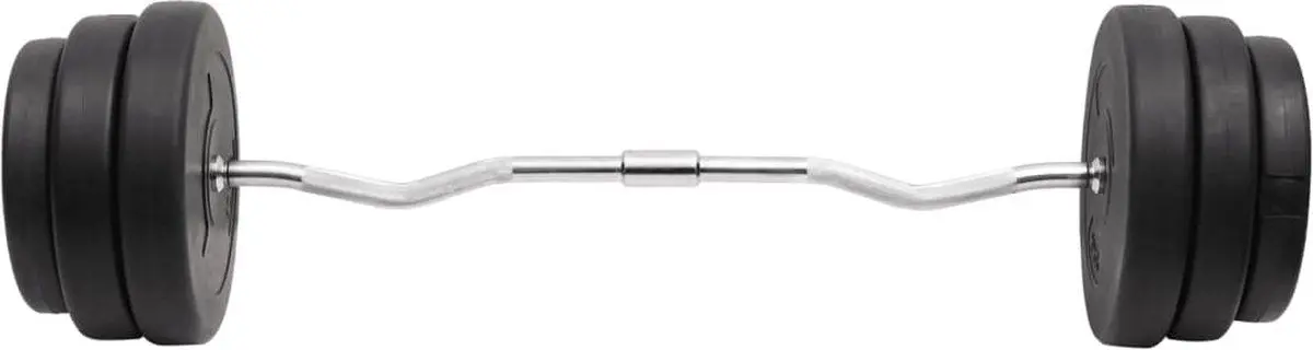 Штанга VidaXL 3145022 90kg (Black)