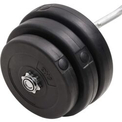 Штанга VidaXL 3145022 90kg (Black) Thumb