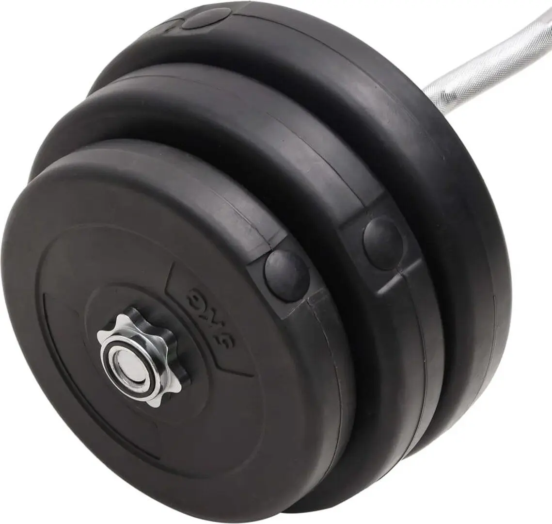 Штанга VidaXL 3145022 90kg (Black)