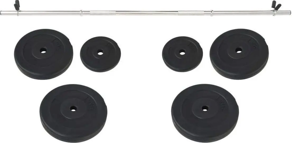 Haltera VidaXL 91398 30kg (Black)