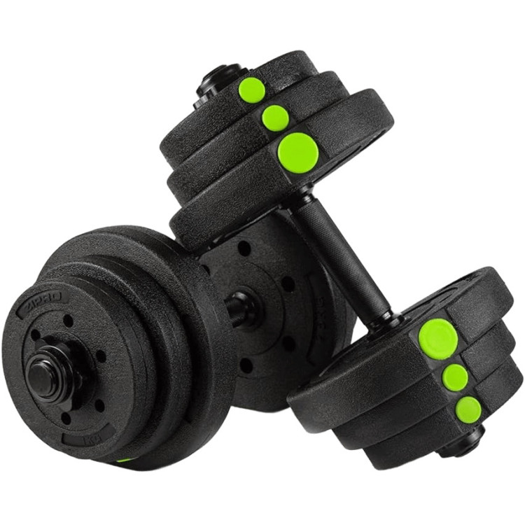 Gantere-haltera 2in1 Zipro 2x20kg (Black)