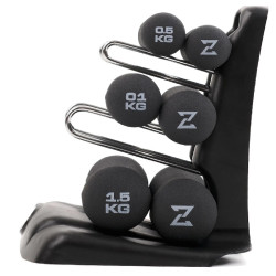 Набор гантель Zipro Neoprene 6kg (Black) Thumb