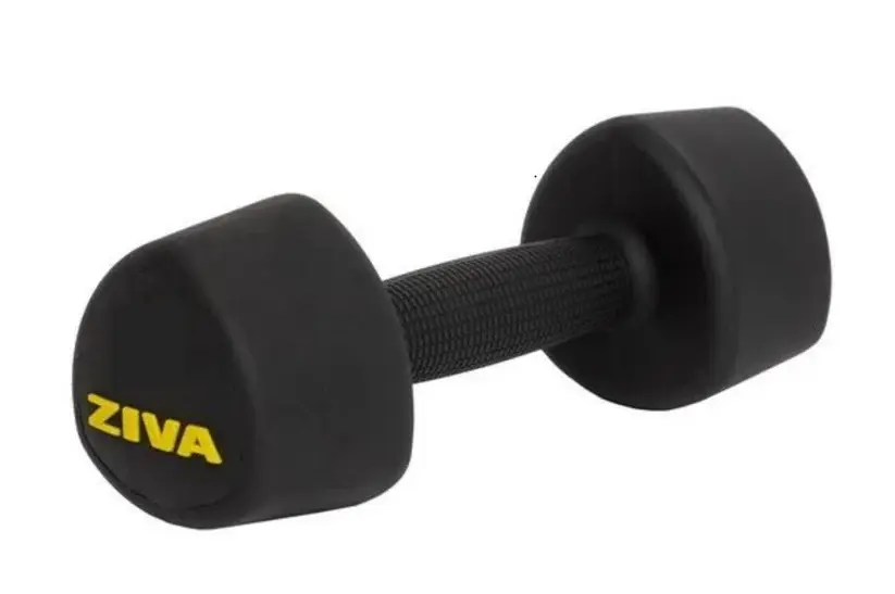 Гантель ZIVA Zvo Urethane Tribell Studio ZVO-PU10-1732-OR 2x2kg (Black)