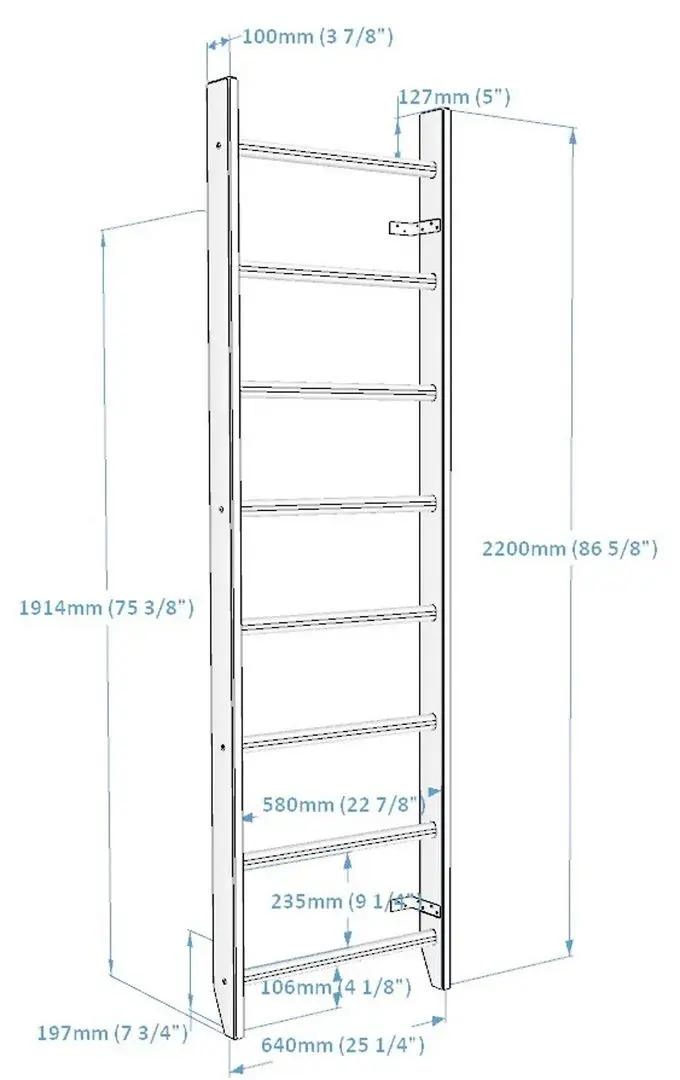 Spalier suedez BenchK 110 (Wood)