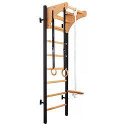 Шведская стенка BenchK 211B + A076 (Black/Wood)