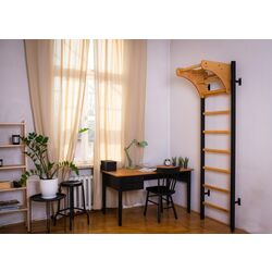 Spalier suedez BenchK 211B (Black/Wood) Thumb