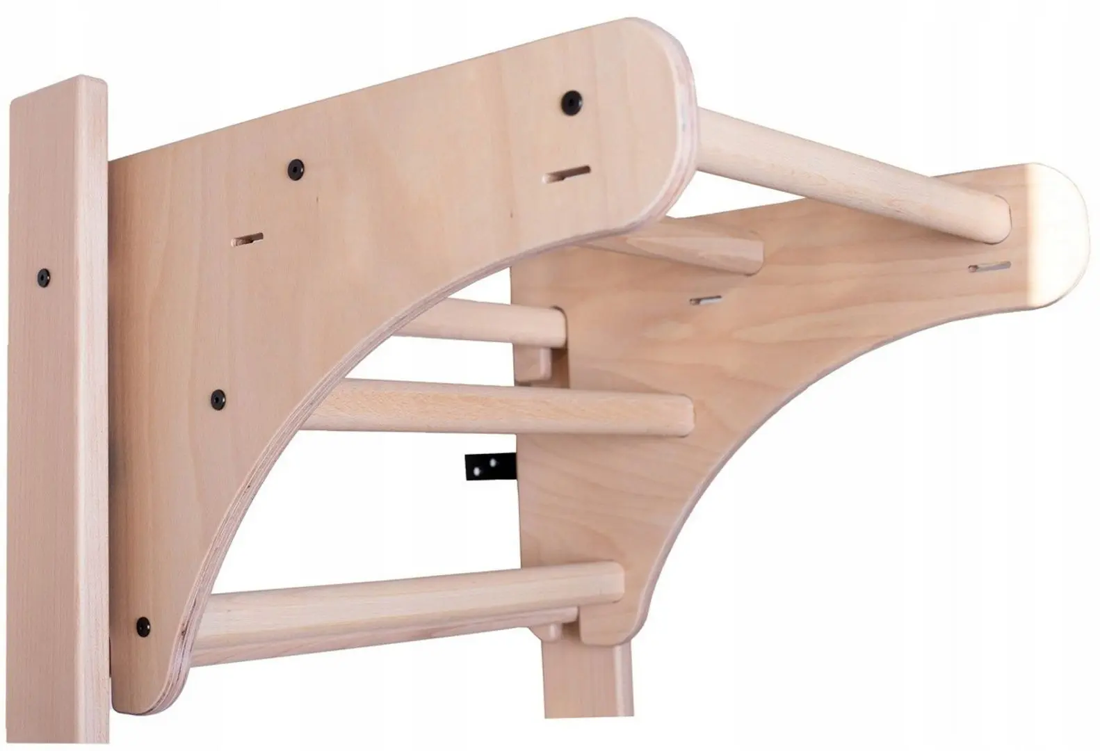 Шведская стенка BenchK 211W + A076 (White/Wood) - 2