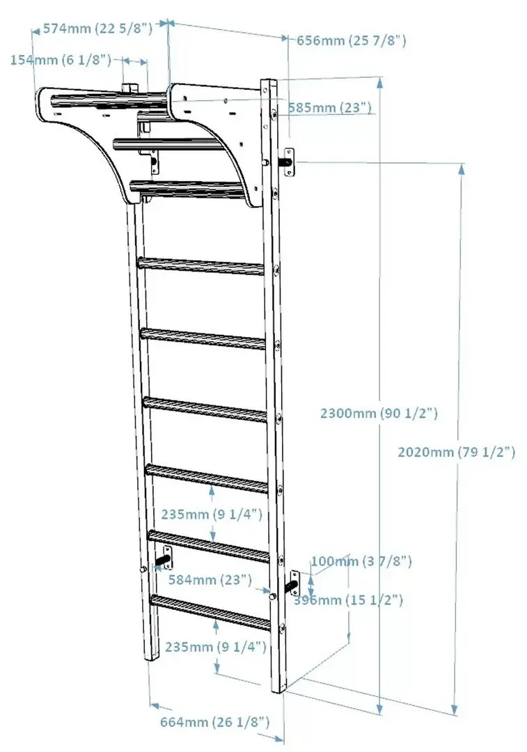 Spalier suedez BenchK 211W (White/Wood)