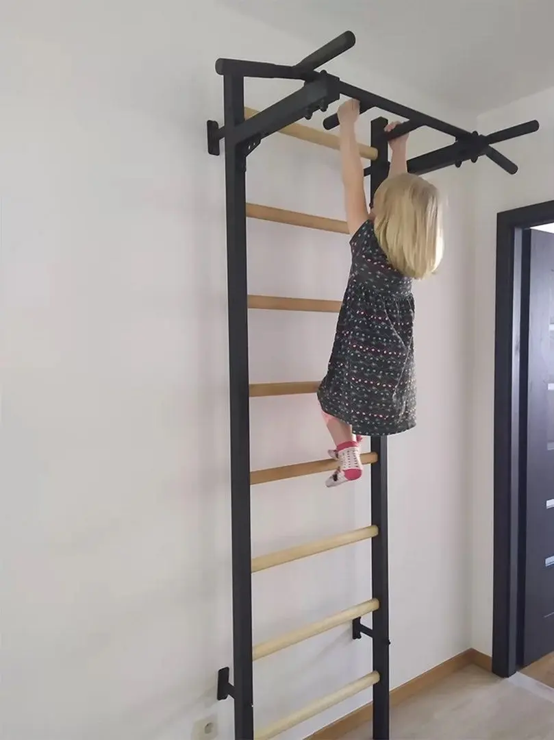 Spalier suedez BenchK 221B (Black/Wood)