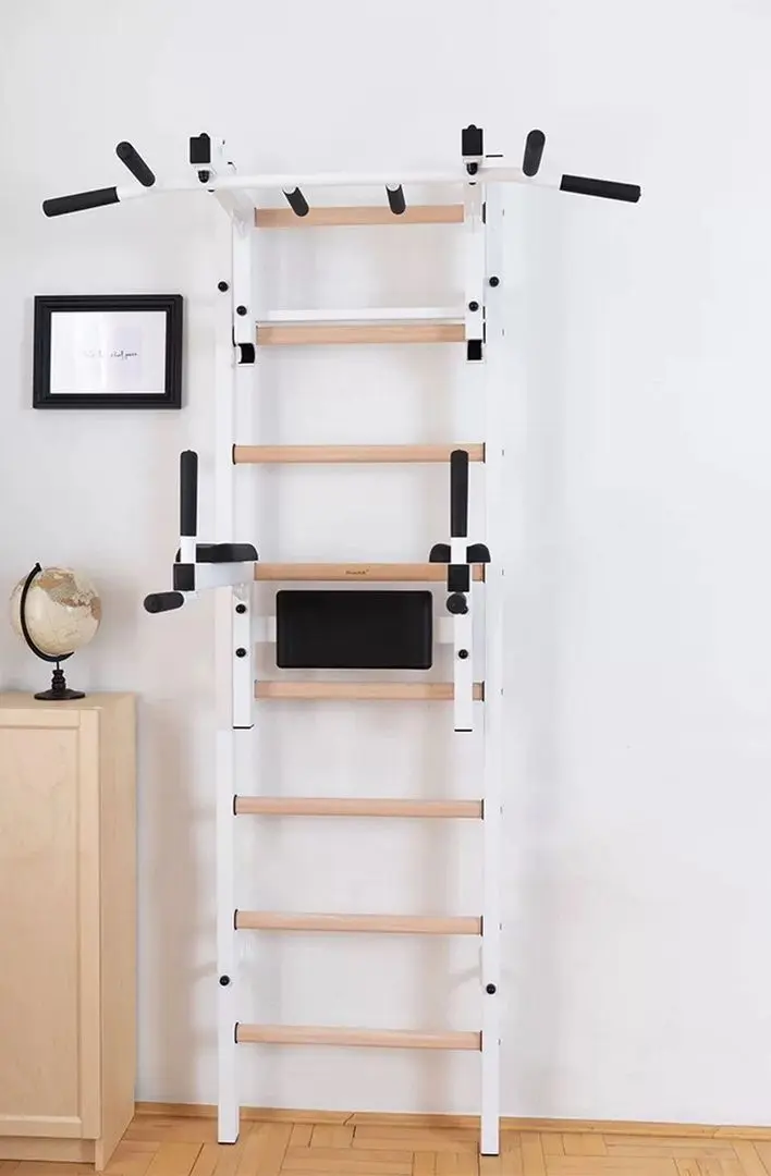 Шведская стенка BenchK 232W (White/Wood)